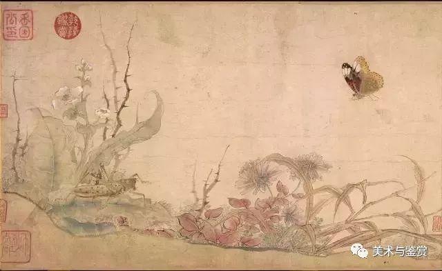 北宋宫廷画家赵昌绘画赏析《写生蛱蝶图卷》
