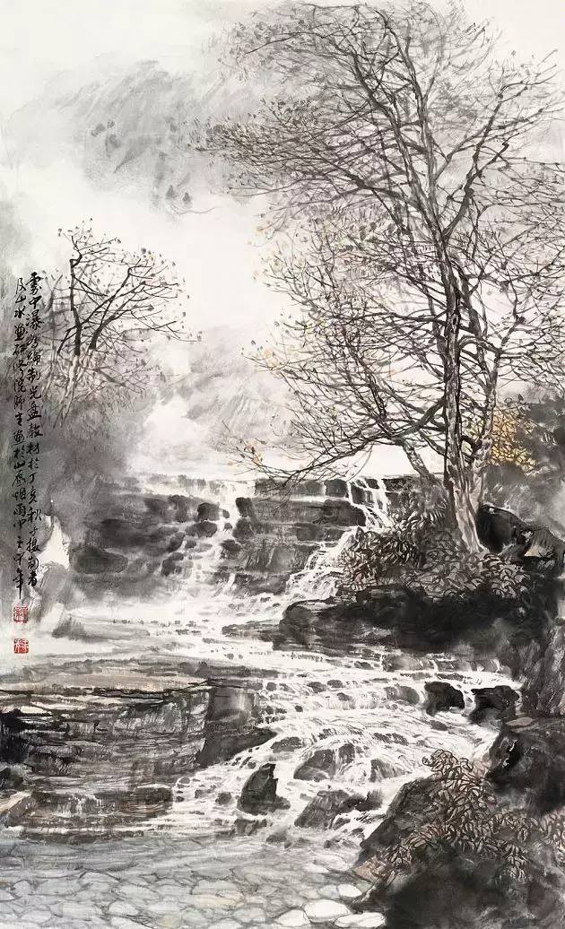 王中年的中国山水画作品欣赏
